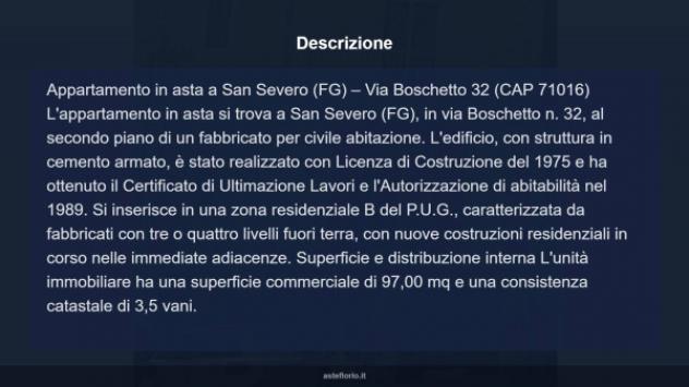Immobile in asta di 97 m² in vendita a San Severo - Foto 13