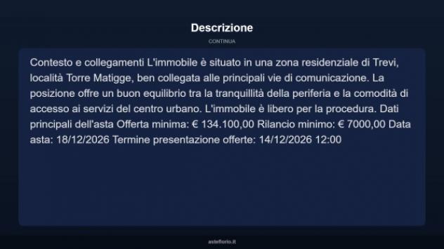 Immobile in asta di 120 m² in vendita a Trevi - Foto 13