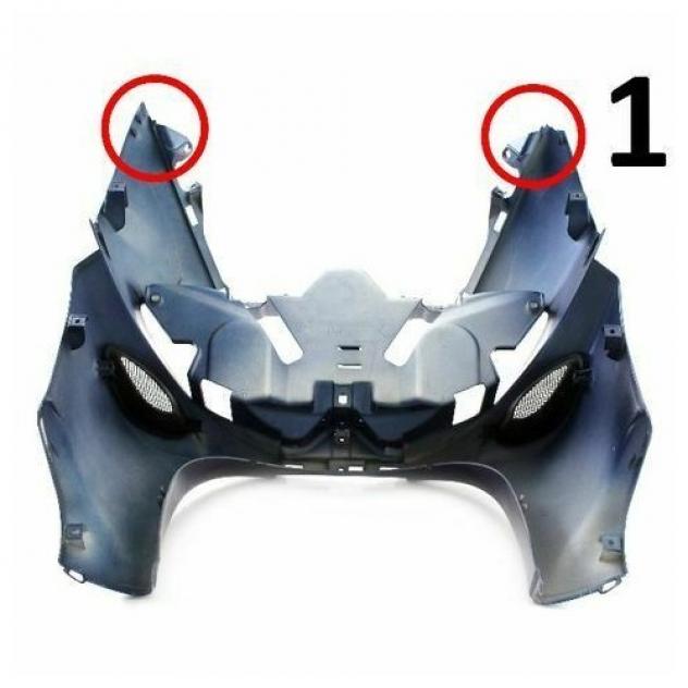 Scudo anteriore inferiore Piaggio X9 Evolution - Foto 5
