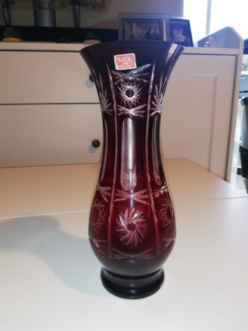 Vaso Vintage in cristallo di Boemia - Foto 7