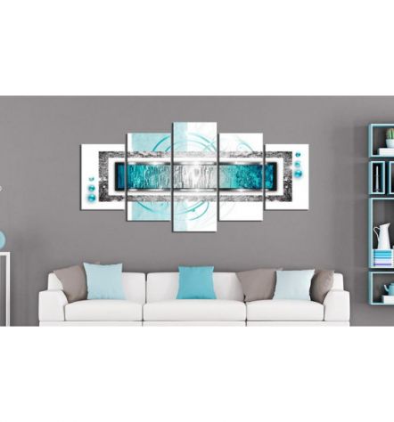 Quadro Con 6 Sfere - Verde - 100x50 E 200x100 ARREDALACASA - Foto 2
