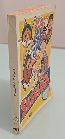 Sherlock, Indagando s'impara, n. 1 Edifumetto 1975. - Foto 3