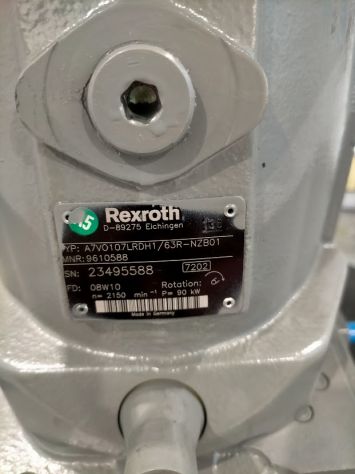 Pompa Rexroth A7VO107LRDH1/63R-NZB01 - Foto 7