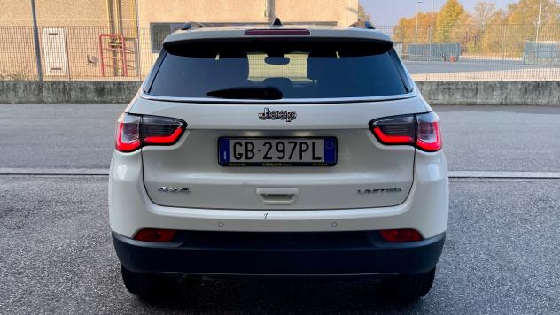 JEEP COMPASS 4WD 2.0 MULTIJET LIMITED AT9 140CV - FULL LED, PELLE, NEOPATENTATI - Foto 7
