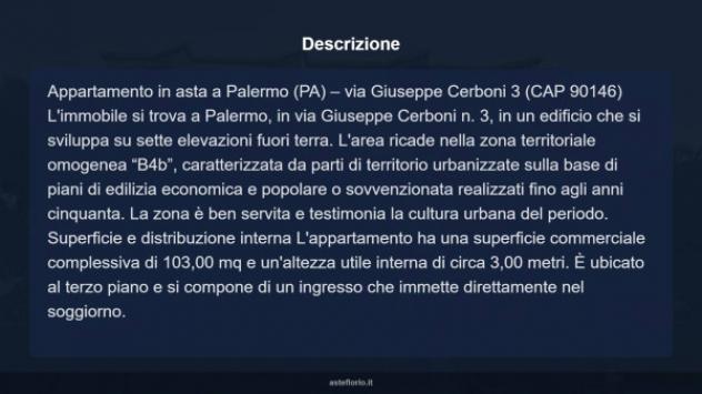 Immobile in asta di 103 m² in vendita a Palermo - Foto 14