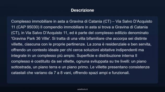 Immobile in asta di 683 m² in vendita a Gravina di Catania - Foto 9