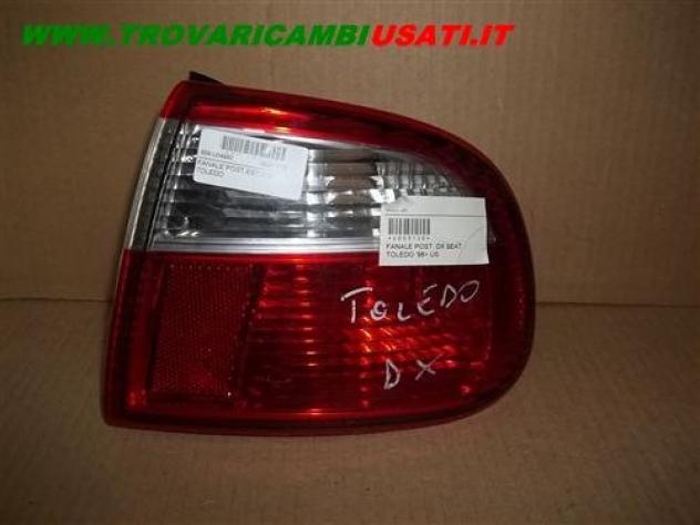 FANALE POST.EST.D.SEAT TOLEDO Parti elettriche Fanaleria Fanali Fanale post. sx. SEAT - TOLEDO - 01-09-1995 - 01-09-1998