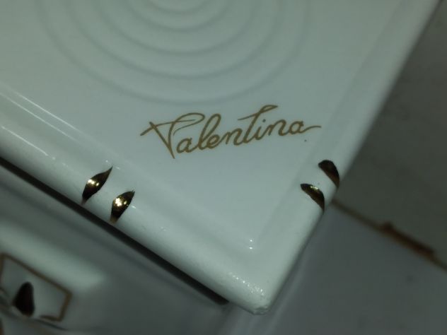 COFANETTO IN CERAMICA ARTISTICA RF FILETTATAORO ZECCHINO VINTAGE - Foto 6