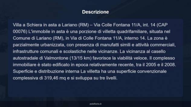 Immobile in asta di 319 m², box auto doppio in vendita a Lariano - Foto 17