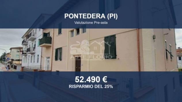 Immobile in asta di 78 m², box auto in vendita a Pontedera