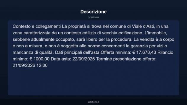 Immobile in asta di 128 m² in vendita a Viale - Foto 16