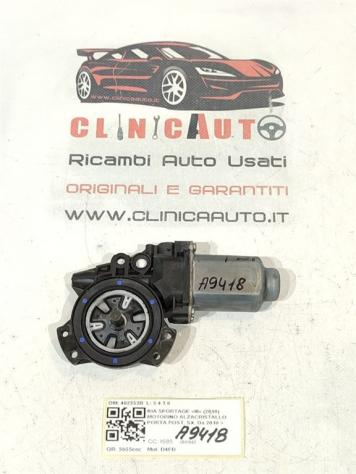 MOTORINO ALZAVETRO POSTERIORE SINISTRO KIA Sportage Serie 402353B D4FD (1016) - Foto 2