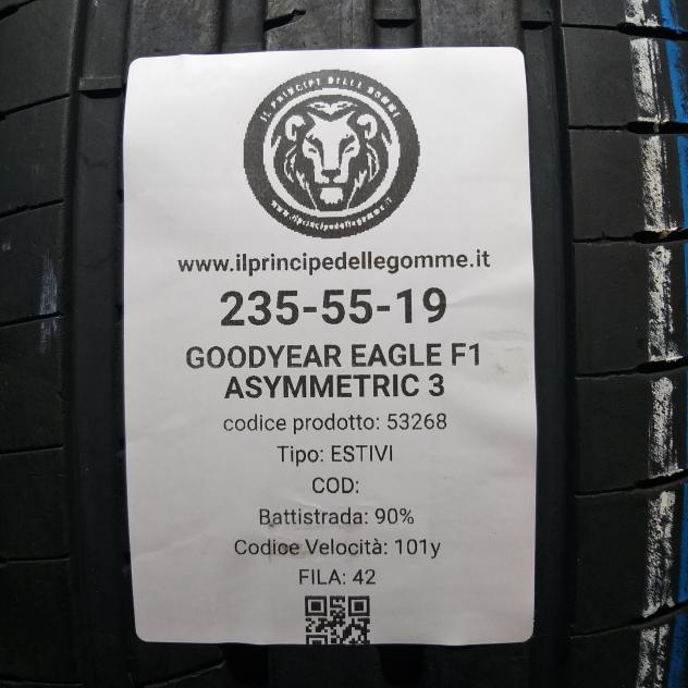 4 GOMME 235 55 19 GOODYEAR A53268 - Foto 2