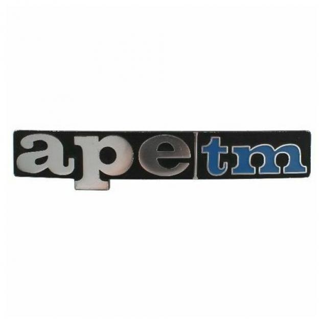 Targhetta scudo anteriore Ape TM 220 - 195595