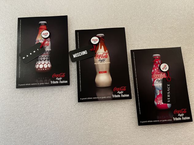Cartoline Promocard "speciali" Coca Cola light Lotto 3