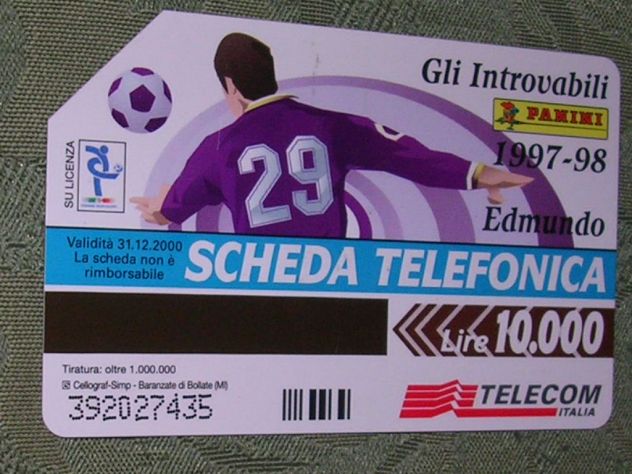 SCHEDA TELEFONICA ITALIA 60U