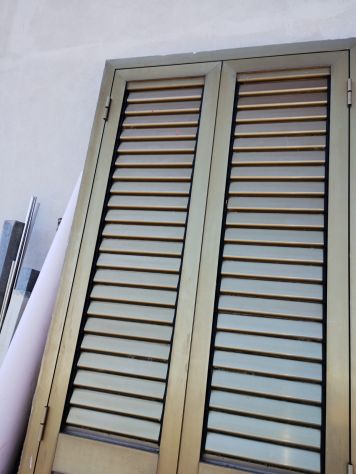 PERSIANA PORTA FINESTRA IN ALLUMINIO - DOPPIA ANTA - Foto 3