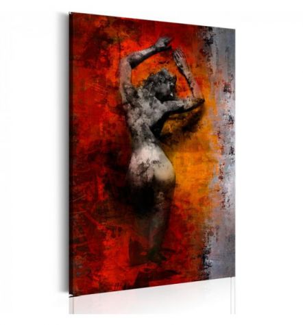 Quadro Con Una Donna Nuda Cm.60x90 E 80x120 - ARREDALACASA