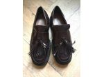 Mocassini Ragazza/Donna similpelle Bordeaux - H&M - numero: 38 - come NUOVE!
