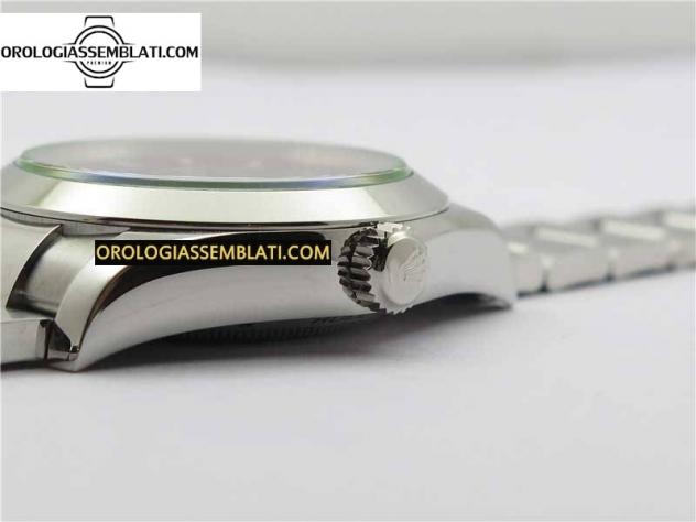 Rolex Replica/Clone MILGAUSS 116400 GV ACCIAIO 904L 1:1 BEST EDITION QUADRANTE BLU SUL BRACCIALE SH3131 - Foto 10