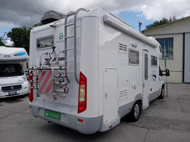 CAMPER PEGASO DUCATO DOPPIA DINETTE 7 POSTI LETTO CASTELLO GARAGE CLIMATIZZATORE WEBASTO FOTOVOLTAICO GENERALI USATI 588 - Foto 4