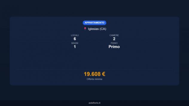 Immobile in asta di 90 m² con più di 5 locali in vendita a Iglesias - Foto 14