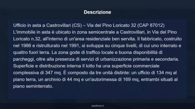 Immobile in asta di 347 m² in vendita a Castrovillari - Foto 9
