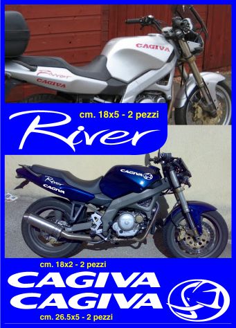 Adesivi CAGIVA RIVER 600 - 636 - 900