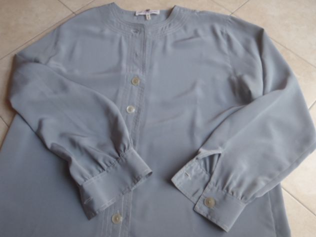 Camicia/blusa grigia donna - Foto 3