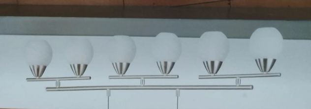 Vendo lampadari bagno e salotto - Foto 2