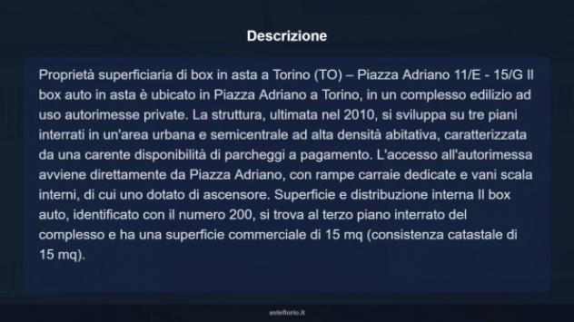 Immobile in asta di 15 m² in vendita a Torino - Foto 4