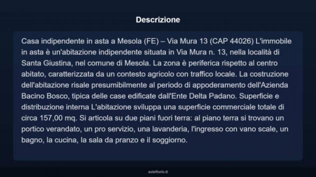 Immobile in asta di 157 m² con più di 5 locali in vendita a Mesola - Foto 5