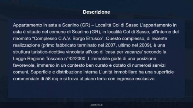 Immobile in asta di 58 m² in vendita a Scarlino - Foto 12