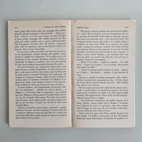 Diario di Anna Frank 1,2 - L'Unità, Einaudi - 1992 - TRACCIATA - Foto 3