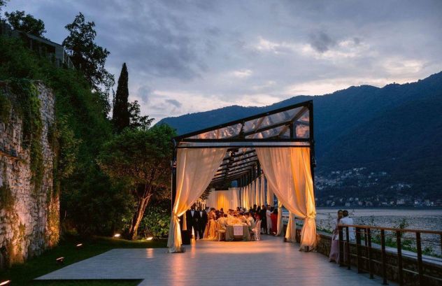 Noleggio Tendoni Tensostrutture Gazebo Trasparenti Matrimoni Bergamo Lago d'Iseo - Foto 2