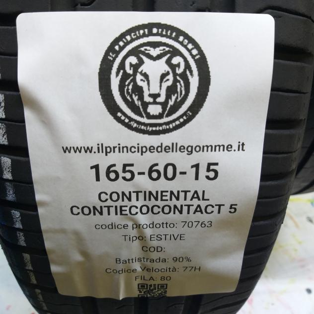 2 GOMME 165 60 15 CONTINENTAL A70763 - Foto 2
