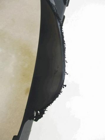 CARENA SOTTOSCOCCA YAMAHA X-MAX 125 2006-2010 1B9F83950100 UNDERBODY FAIRING STRISCIATA - Foto 2