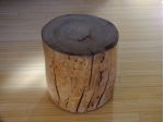 Tronco sgabello seduta con ruote tronchetto ceppo