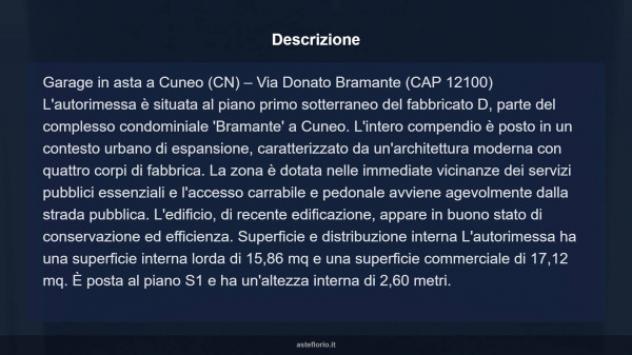 Immobile in asta di 16 m² in vendita a Cuneo - Foto 5