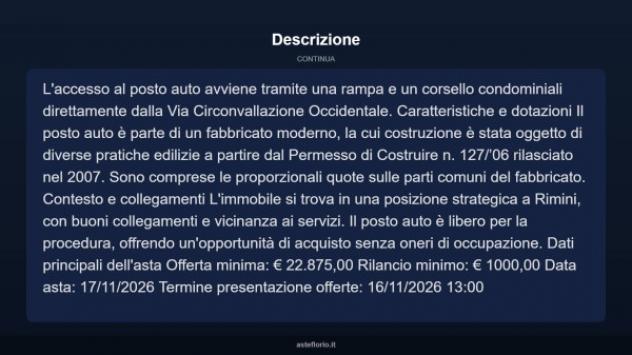 Immobile in asta di 21 m² in vendita a Rimini - Foto 4