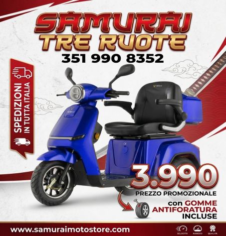 moto 3 ruote per pensionati