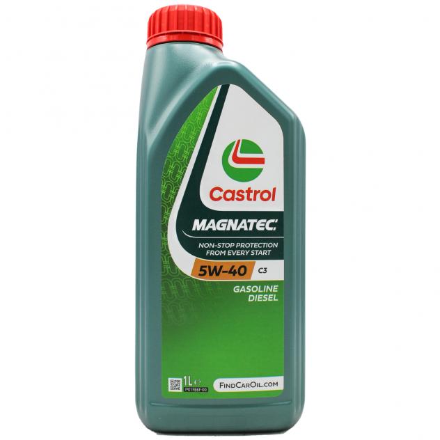 Olio motore CASTROL MAGNATEC 5W40 C3 per auto (1 LITRO)