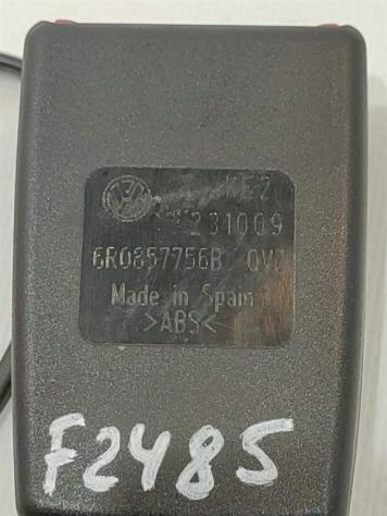 AGGANCIO CINTURA DI SICUREZZA ANT DX SEAT Ibiza Serie 6R0857756B BTS (0812) - Foto 4