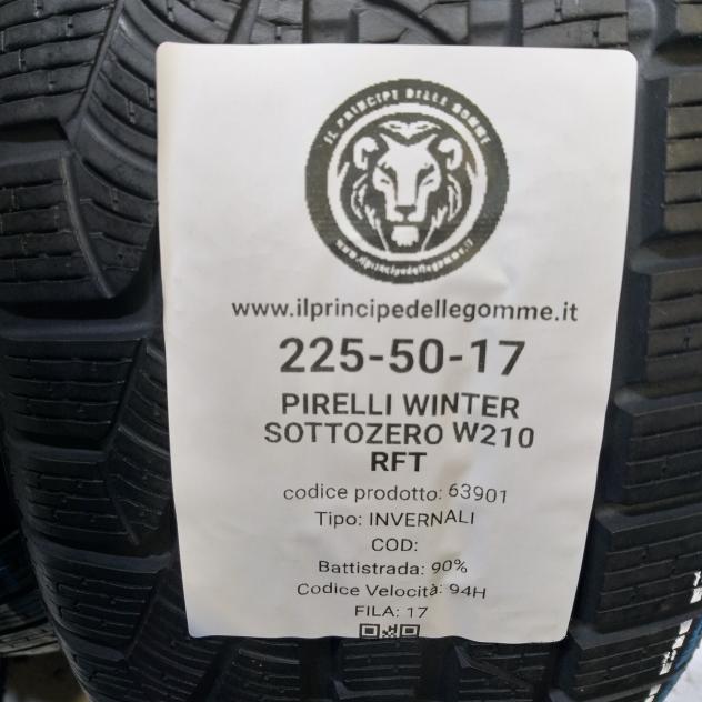 4 GOMME 225 50 17 PIRELLI A63901 - Foto 2