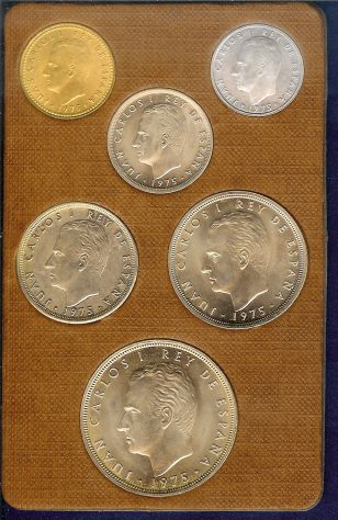 SPAGNA 1976 Serie Numismatica Monete - Foto 2