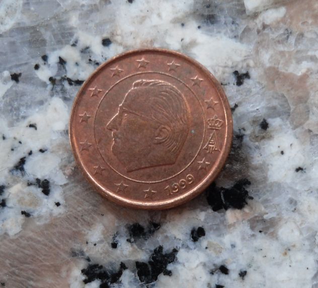 MONETA DA 1 CENTESIMO DEL 1999 EURO BELGIO - MAI CIRCOLATO -