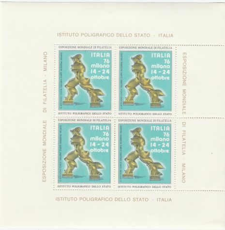 ESPOSIZIONE MONDIALE DI FILATELIA MILANO 76