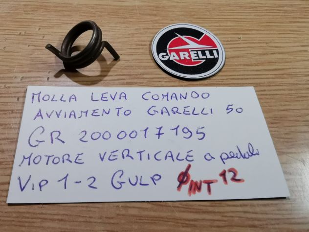 Molla leva frizione spring Garelli 50 Gulp Matic GR 2000017195 - Foto 3