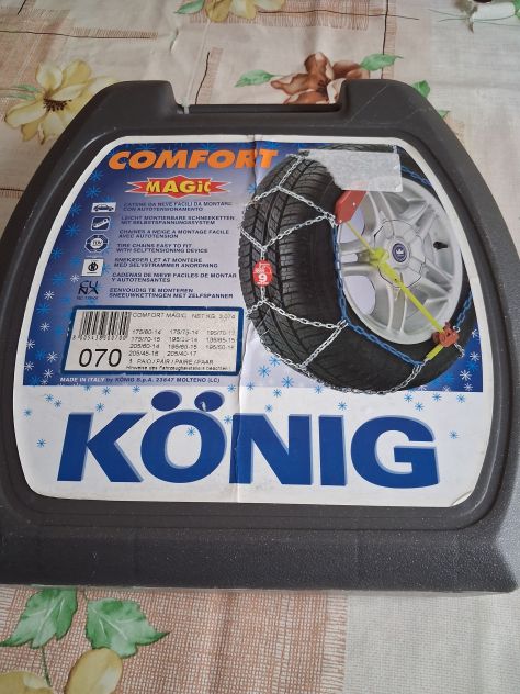 catene auto da neve comfort