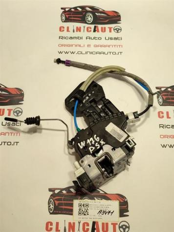 SERRATURA POSTERIORE SINISTRA MERCEDES Classe A Serie (W176) A2047302735 607951 (K9K) (1218)